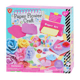 Ensemble artisanal de fabrication de fleurs en papier Playgo - 38 pièces.