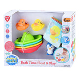 Play bath book and bath toy, 8dlg.