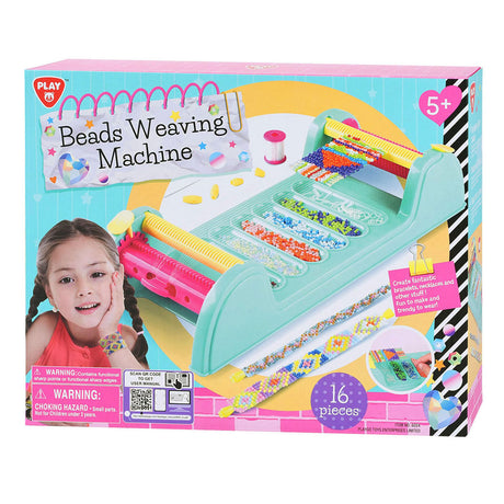 Playgo fabrique votre propre ensemble de machines à tisser les bracelets - 16 pcs.