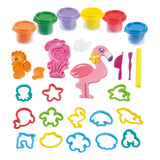 Play zeedieren kleiset, 6 kleipotjes