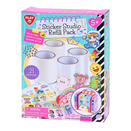 Recharge d'autocollants Play Sticker Studio, 21 pcs.