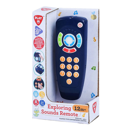 Playgo bébé télécommande avec son bleu