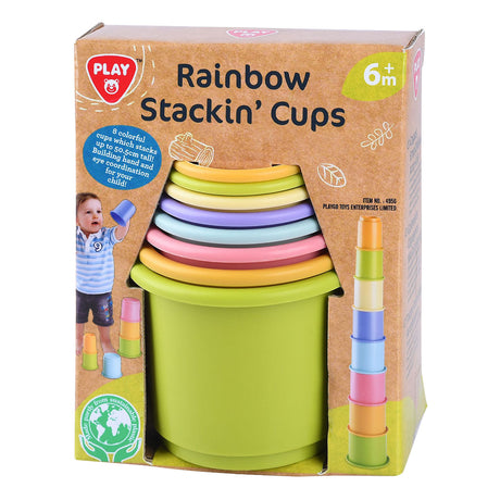 Jouez aux blocs à empiler couleur, 8 pcs.