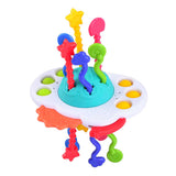 Playgo balle sensorielle vaisseau spatial jouet éducatif multi couleurs.