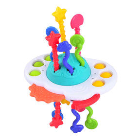 Playgo balle sensorielle vaisseau spatial jouet éducatif multi couleurs.