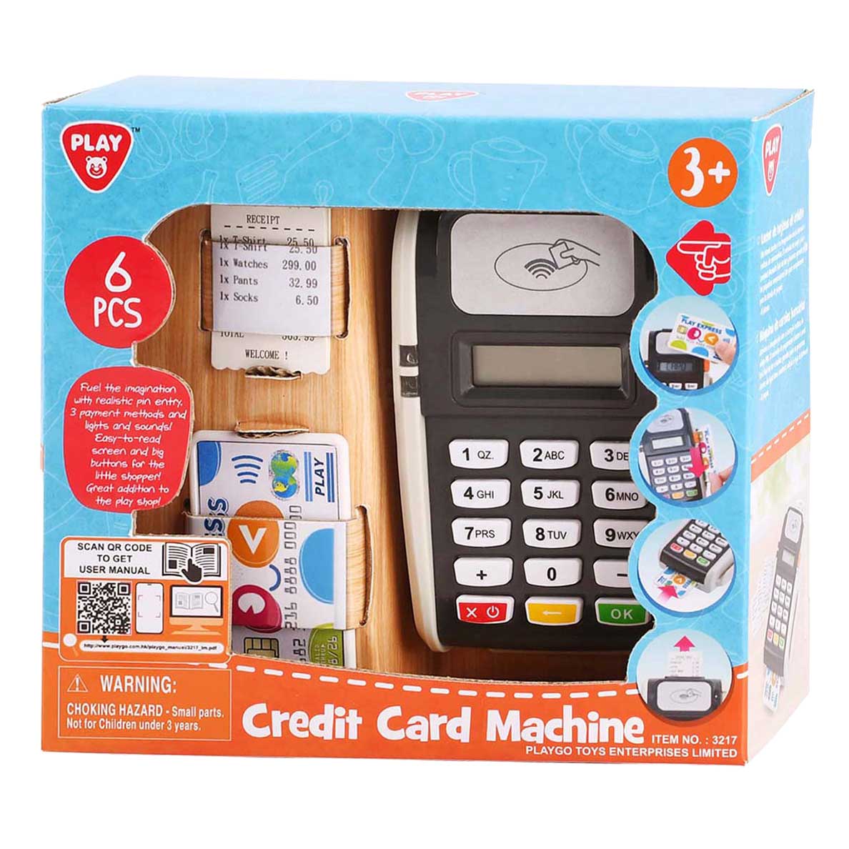 Distributeur automatique Playgo - 6 pièces.