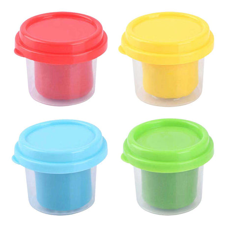 Set d'argile Playgo 4 couleurs - 4x56grammes