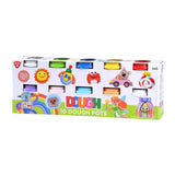 Set d'argile Playgo 10 couleurs - 10x113gram