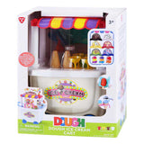 Ensemble d'argile pour camion de crème glacée Playgo - 4 pots en argile