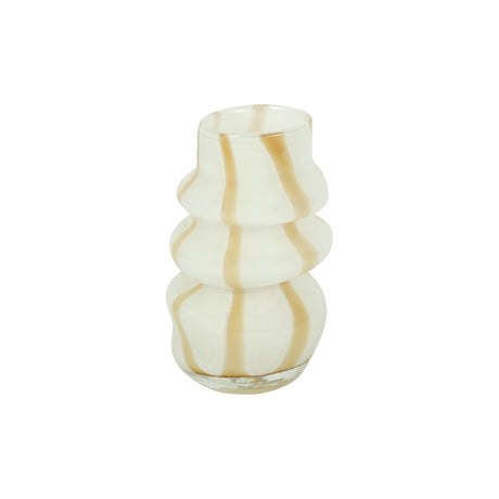 Countryfield vase sweet rib s blanc ø15,5xh24cm