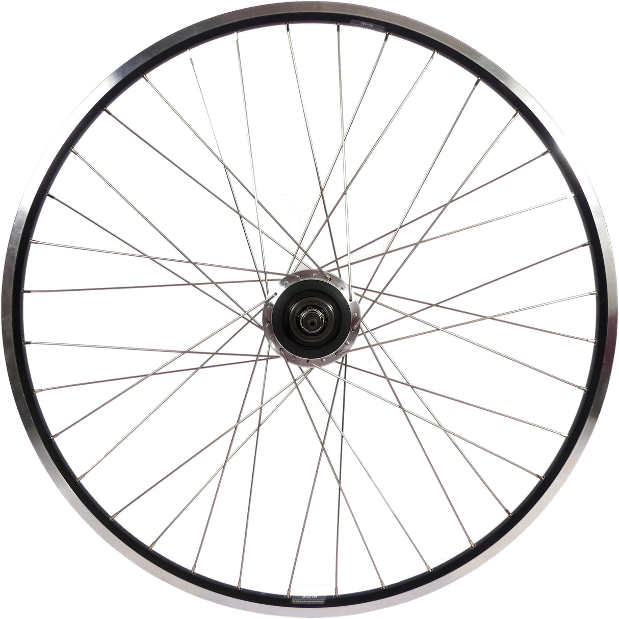 Shimano baghjul 28 622 x 19c med Nexus 7 Hub til RollerBrake Black Cut Rim med rustfrit stål eger