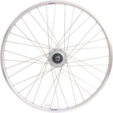 Roue arrière 28 moyeux de frein à rouleaux Nexus 8 avec jante argentée et rayons en acier inoxydable