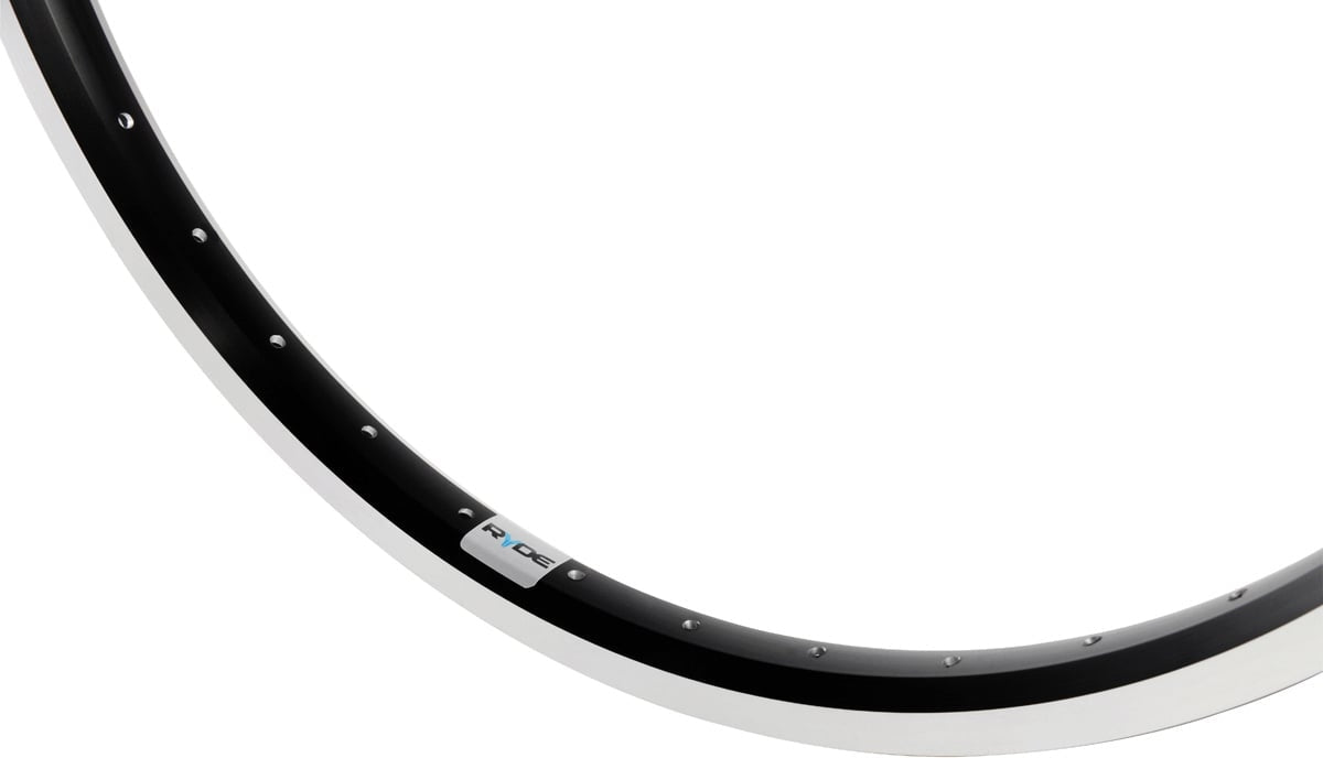 Ryde Velg Andra 40 27,5 650b 584 x 25c Aluminium 36 trous 14g noir aiguisé