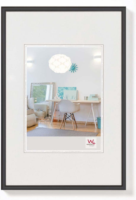 Walther new lifestyle - cadre en plastique - format photo 40x50 cm - noir