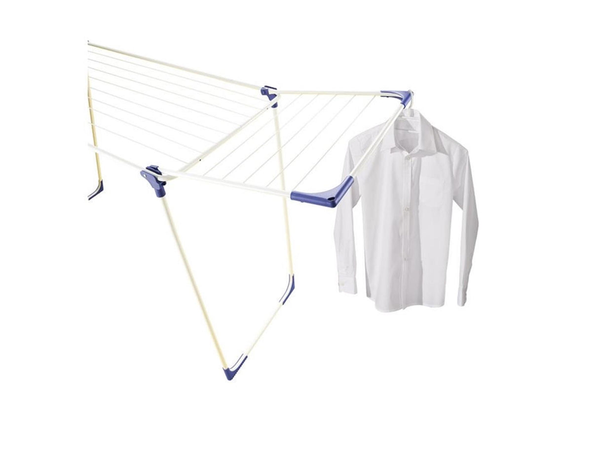 Leifheit 81621 étendoir solide classic 180 blanc bleu