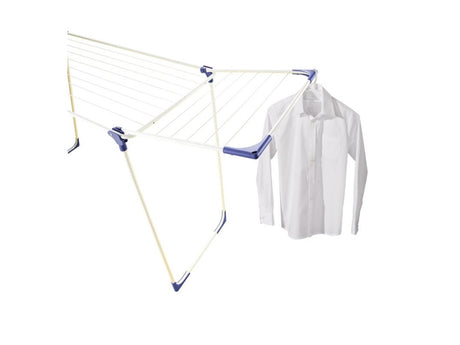 Leifheit 81621 étendoir solide classic 180 blanc bleu