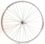 Roue arrière Rodi Connect 28 8 9 10 vitesses 622 x 19 avec blocage rapide et rayons en acier inoxydable - argent