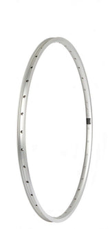 Rim Primax E STR19 26 559 x 19c - 36 hoyos - Spaak 14 Válvula francesa - Plata con borde del freno