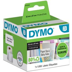 Étiquette Dymo 57x32mm multifonction amovible