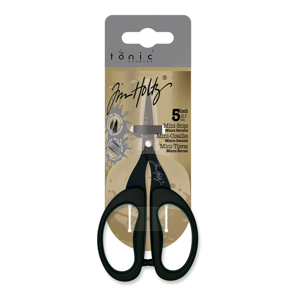 Tonic Studios • Ciseaux mini cisailles Tim Holtz