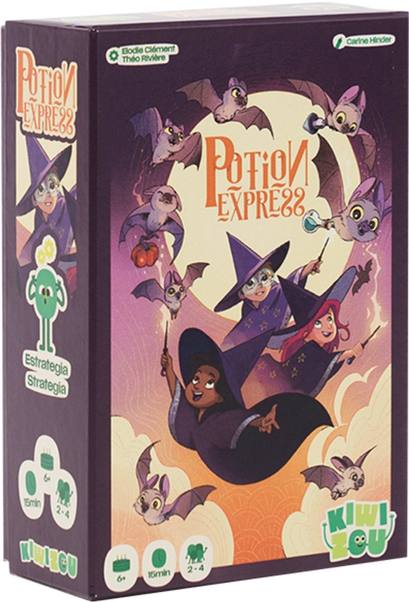 Geronimo jeux potion express - kiwizou - - jeu enfant - à partir de 6 ans - de 2 à 4 joueurs