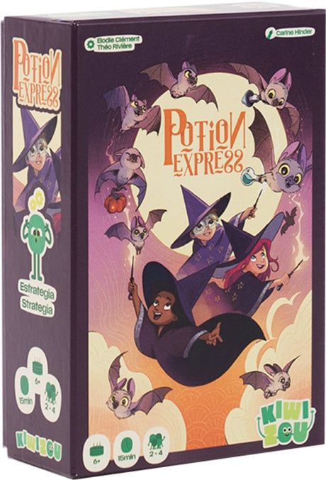 Geronimo jeux potion express - kiwizou - - jeu enfant - à partir de 6 ans - de 2 à 4 joueurs