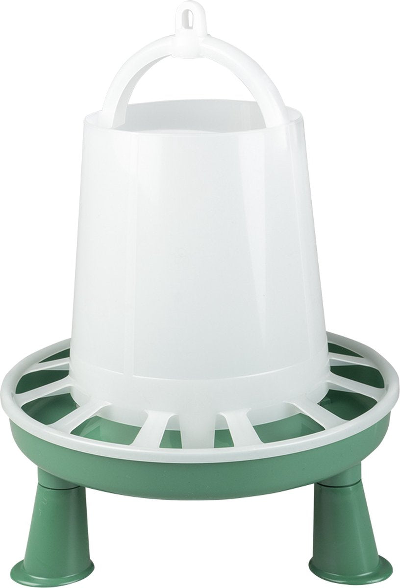 Duvo plus - poulet - mangeoire écologique avec pattes 3kg vert - 1 pc