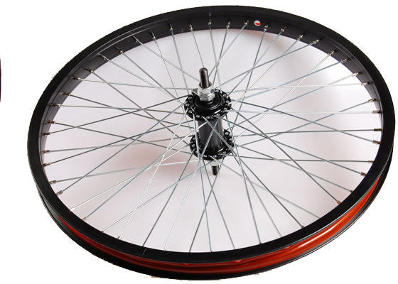 Roue arrière 20 x 1,75 aluminium 48 spaaks noir