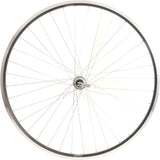 Rear wheel 28 622x19c ZAC 19 rim with 7 8 Speed ​​Freewheel and Quick Tensioner Black