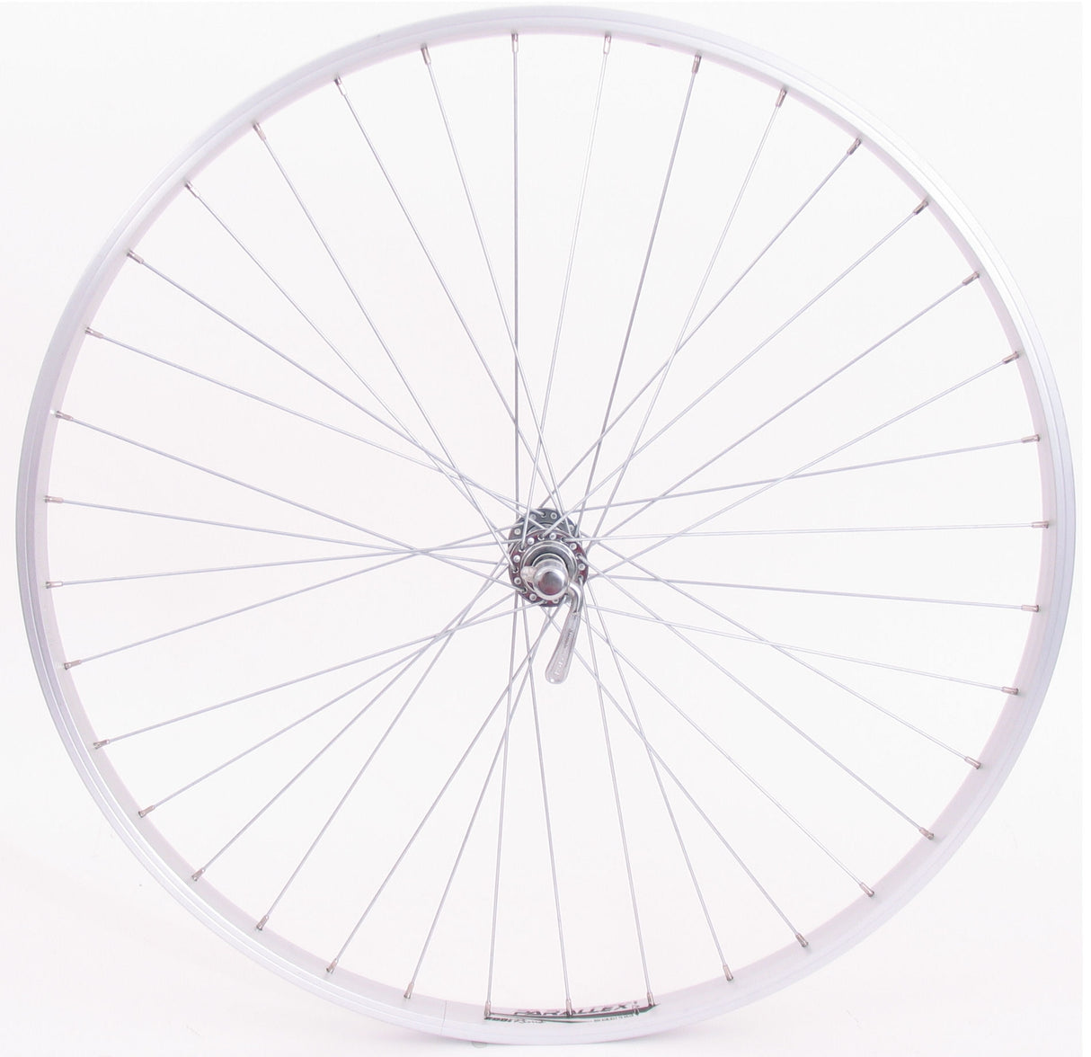 Sunrace forhjul 28 622*21 Parallex Rim med QR Hub Silver