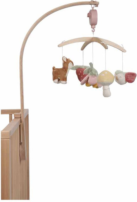 Mobile musical en bois pour jardin féerique Little Dutch LD