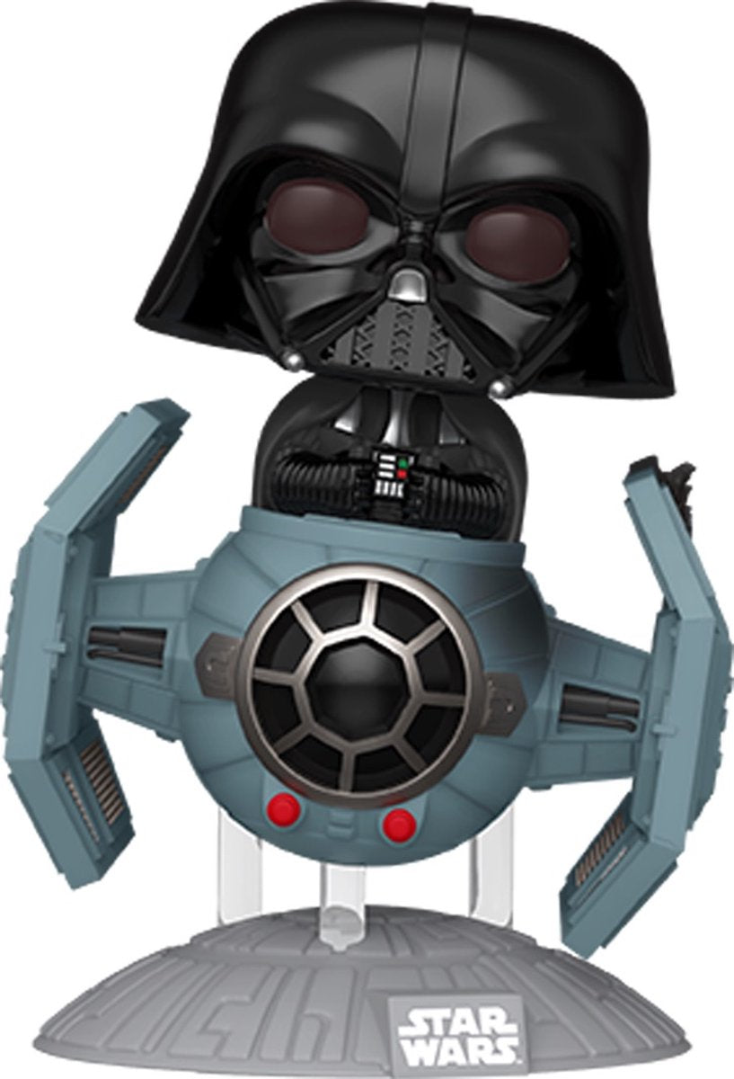 Funko Star Wars Dark Vador avec le Advanced X1 Starfighter (Pop! Rides Deluxe) Figurine en vinyle 742 Pop! multicolore