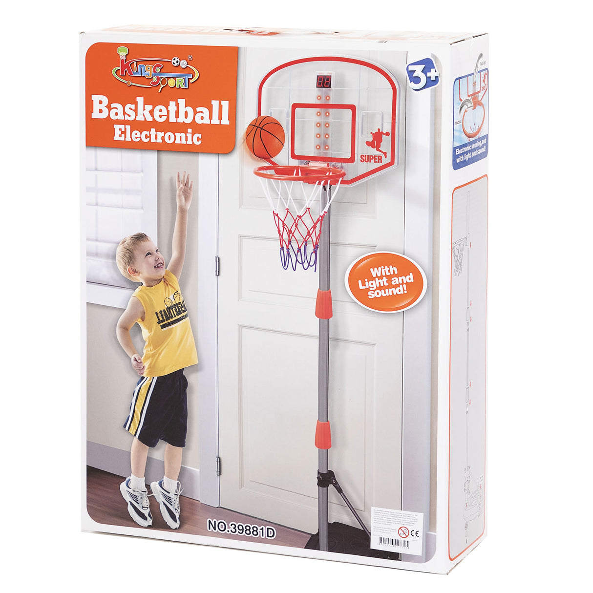 Support de basket pour enfants incl. compteur de points