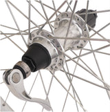 Roue arrière Sunrace 28 622 x 19c Ryde Zac19 Rim avec HBM53 NAF 8 9 10 Speed ​​- Silver