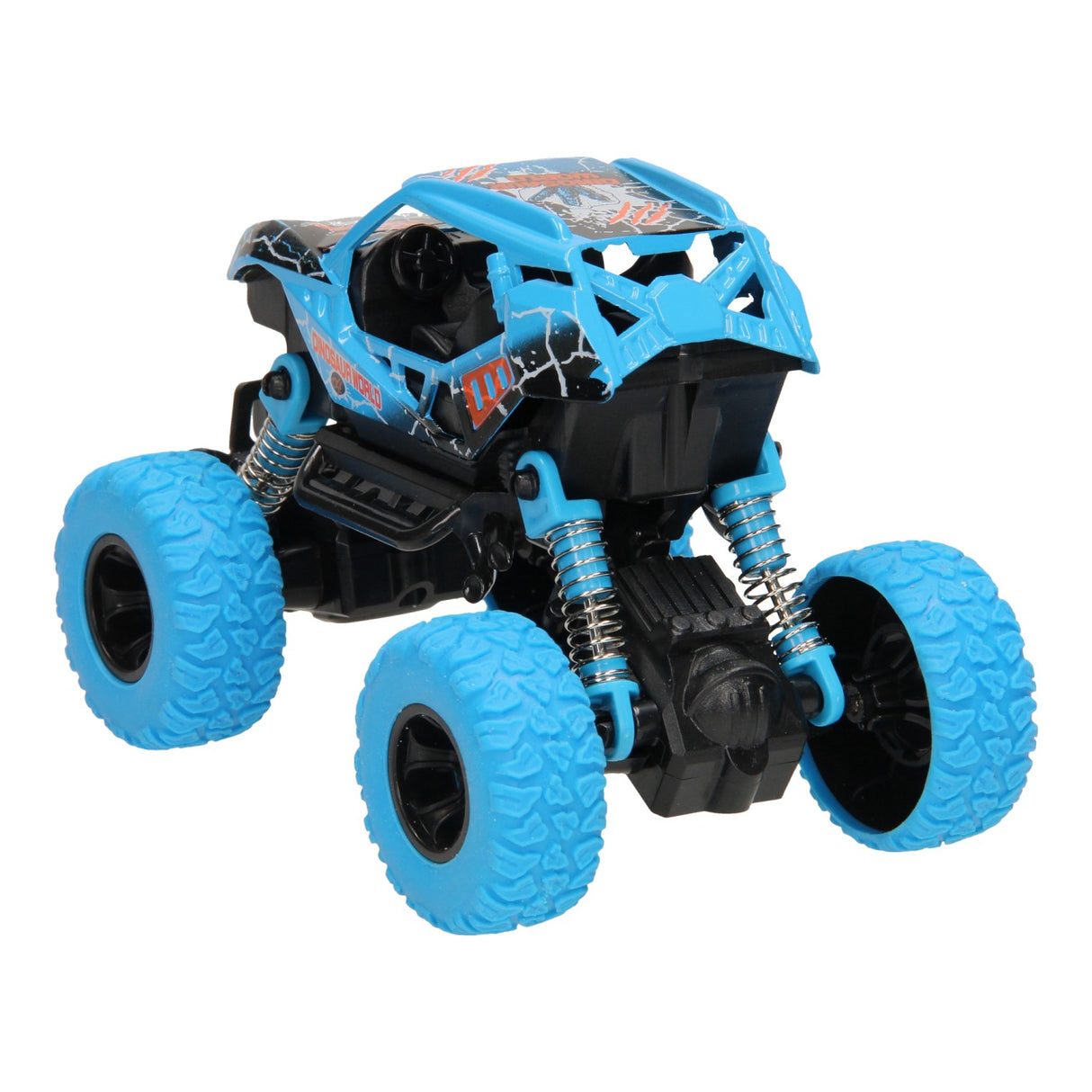 Die Cast zurückziehen Monster Truck Dino, 1:32