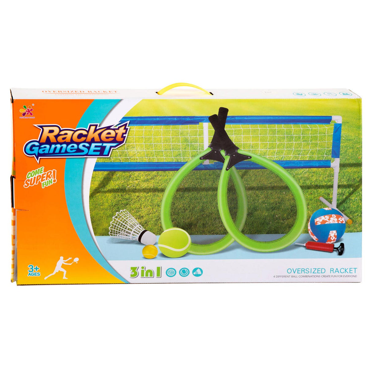 Racket da campeggio sport 3in1