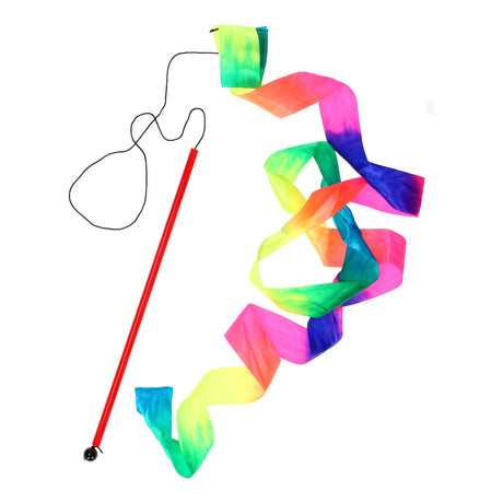 Ruban de danse arc-en-ciel, 2m.