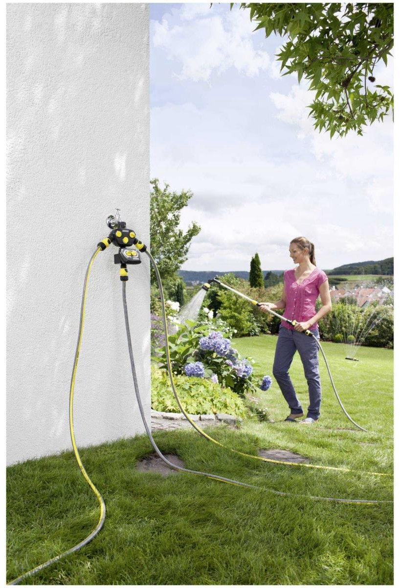 Minuterie d'arrosage Kärcher wt 4 - pulvérisation jusqu'à 120 min - excl. batterie