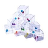 Lobbes transparante spiegelblokken - 5 cm - 18dlg