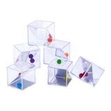 Lobbes transparante spiegelblokken - 5 cm - 18dlg