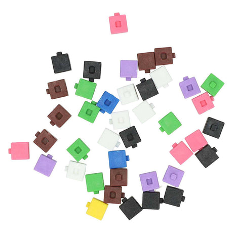 Cubes centimétriques connectables pour la pêche Albatros - 1000 pcs