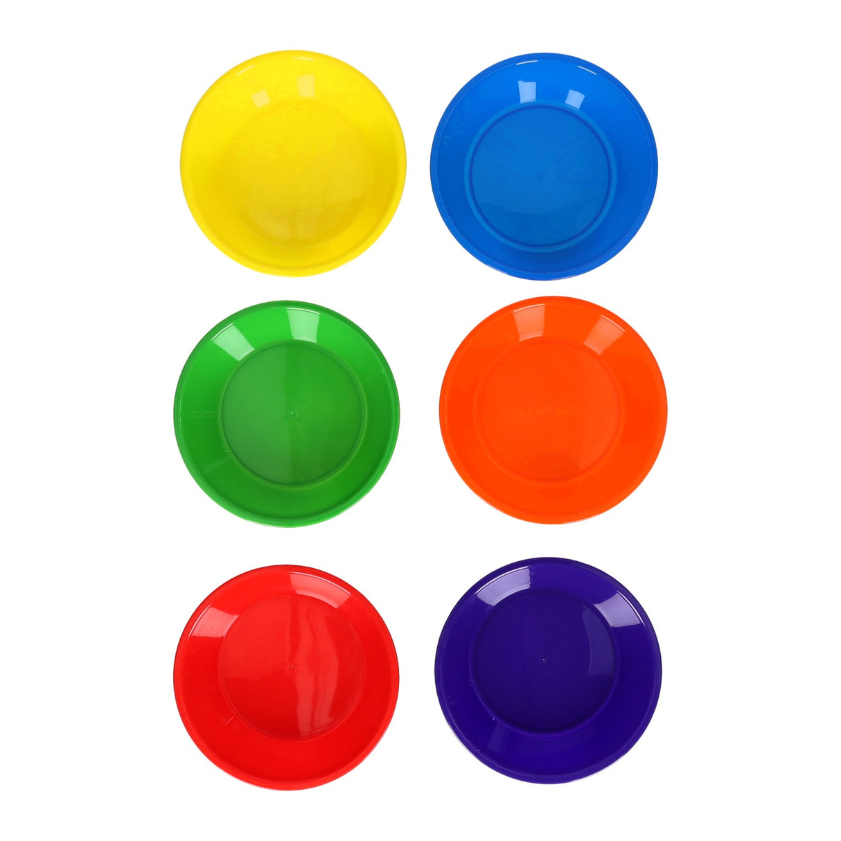 Plateaux de tri colorés - 6 pcs.