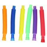 Tubes extensibles colorés - 6 pcs.