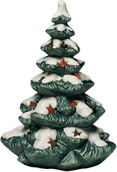 Goebel - Noël | image décorative figure arbre lumineux | poterie - 18cm - Sapin de Noël