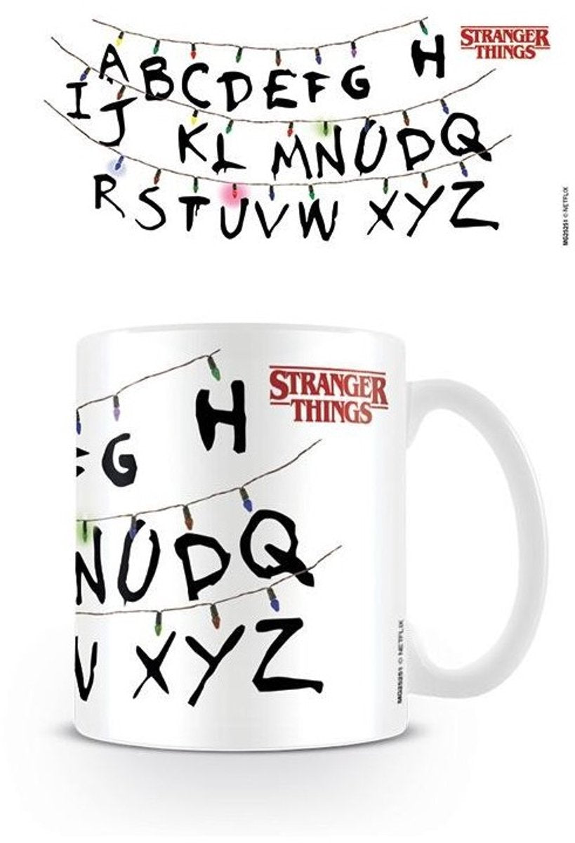 Sans marque Stranger Things - alphabet - tasse sans marque