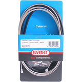 Ensemble de câbles de frein universel 1800 2350 mm argent noir