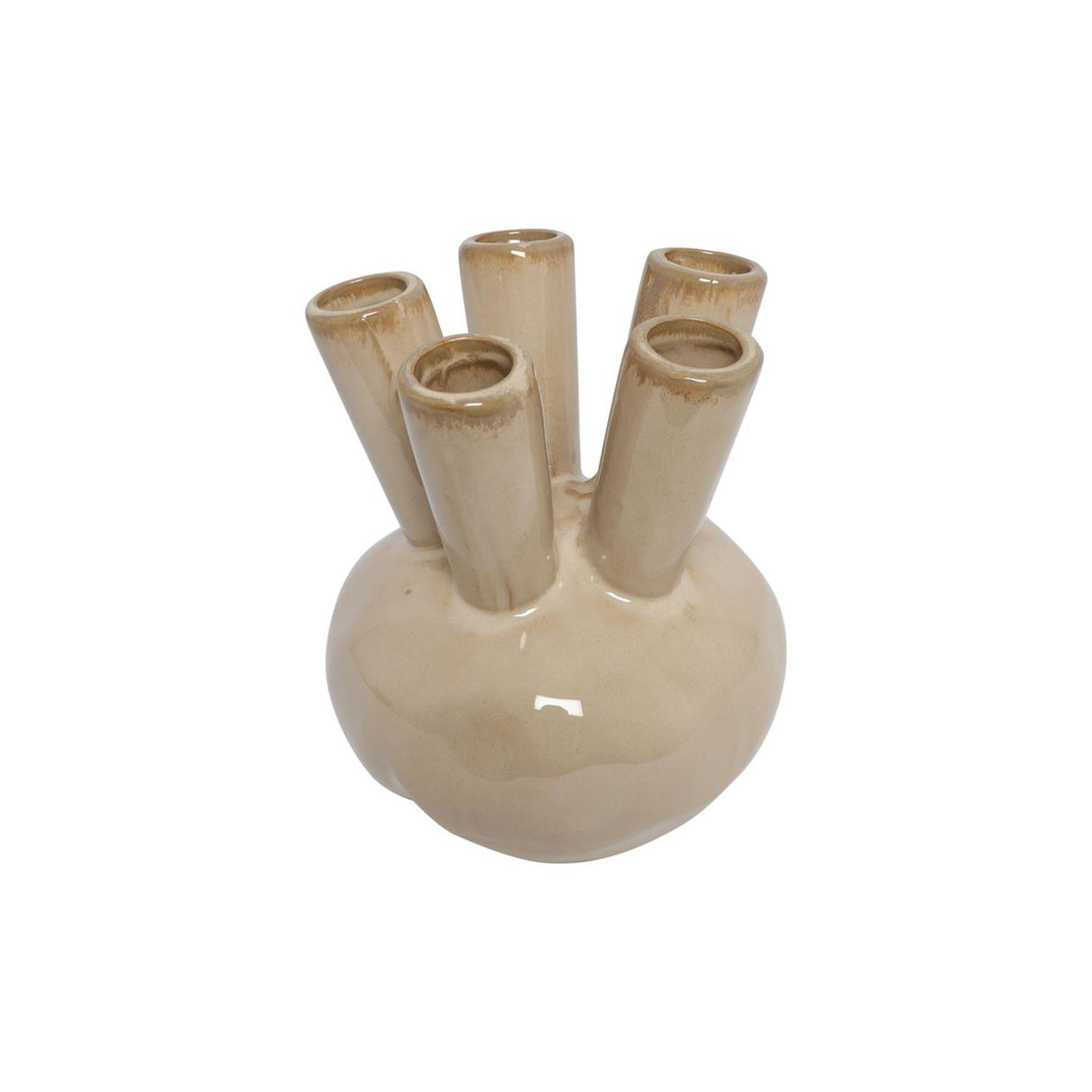Vase tulipe Countryfield m beige 18,5x18,5x21cm