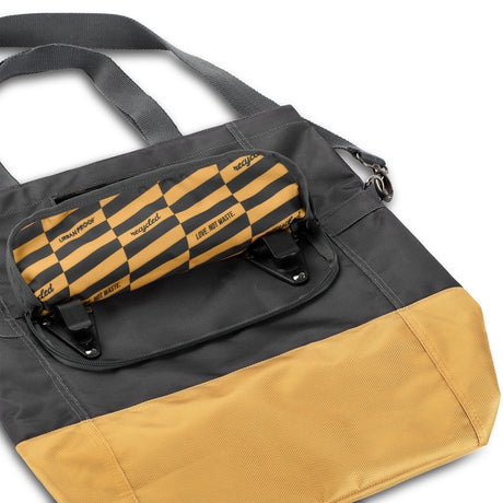 Urbanproof Urban Proof 20L bicycle bag gray-yellow unisex water-resistant recycled cap material