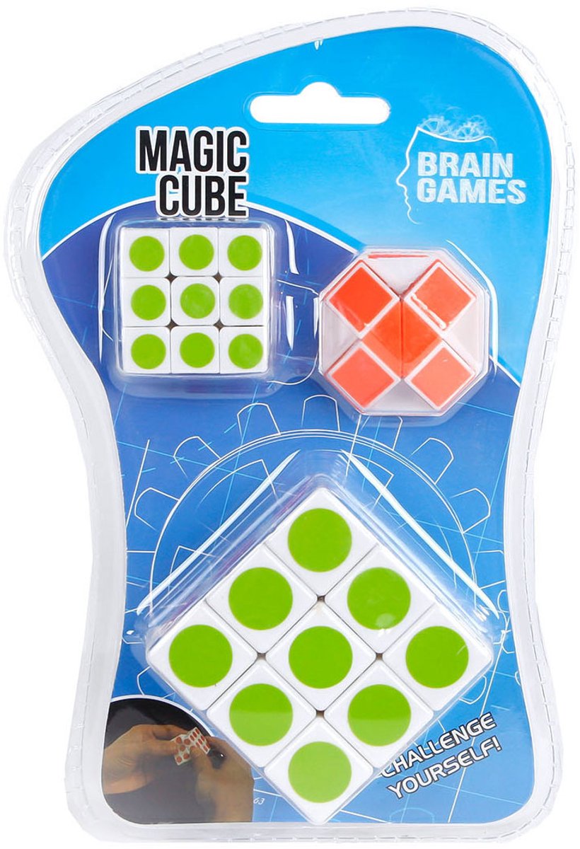 Brain Games Puzzelubus, ensemble de 3