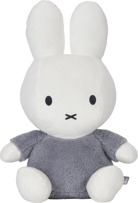 Miffy peluche pelucheuse 35 cm bleu